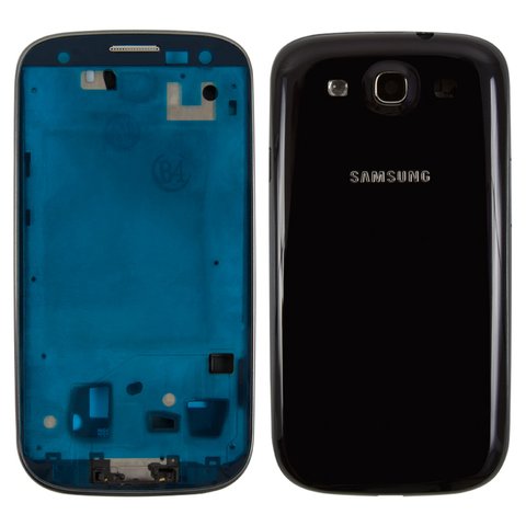 Корпус для Samsung I9300 Galaxy S3, черный
