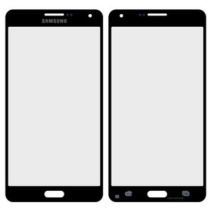 Стекло корпуса для Samsung A700F Galaxy A7, A700H Galaxy A7, черное