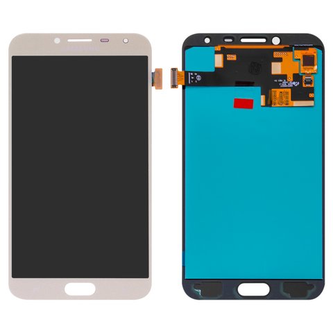 Дисплей для Samsung J400 Galaxy J4 2018 , золотистий, без рамки, High Copy, OLED 