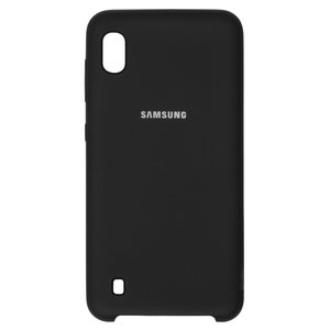 Чохол для Samsung A105 Galaxy A10, чорний, Original Soft Case, силікон, black 18 