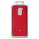 Чехол для Xiaomi Redmi Note 9, красный, Original Soft Case, силикон, red (14), M2003J15SC, M2003J15SG, M2003J15SS