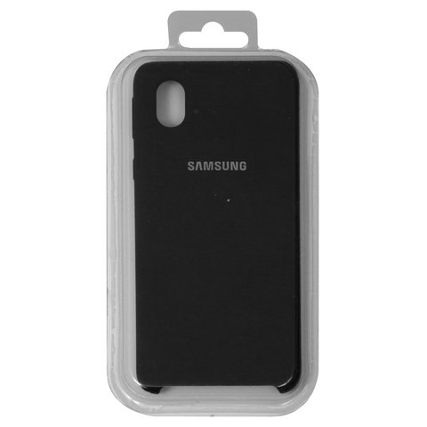 Чехол для Samsung A013 Galaxy A01 Core, черный, Original Soft Case, силикон, black 18 