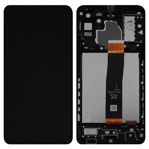 Дисплей для Samsung A326 Galaxy A32 5G, чорний, з рамкою, Original PRC , SM A326U V00