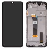 Дисплей для Xiaomi Poco M4 5G, Poco M5 4G, Redmi 10 5G, Redmi Note 11E, черный, с рамкой, Original (PRC)