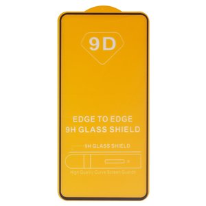 Захисне скло для Xiaomi 11 Lite, 11 Lite 5G NE, сумісне з чохлом, Full Glue, без упаковки , чорний, шар клею нанесений по всій поверхні