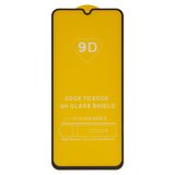 Защитное стекло для Xiaomi Poco C40, Redmi 10C, Redmi 12C, совместимо с чехлом, Full Glue, (без упаковки), черный