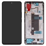 Дисплей для Xiaomi Poco X6, Redmi Note 13 Pro 5G, чорний, з рамкою, Original (PRC), (Midnight Black)