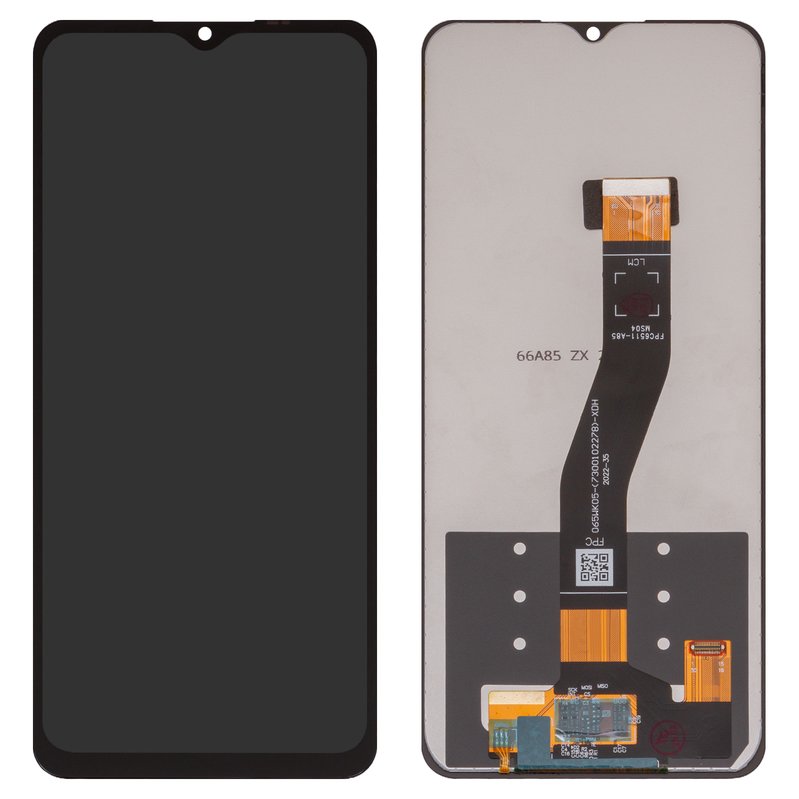 Дисплей для Oscal C70; Blackview Oscal Tiger 10, чорний, без рамки