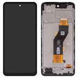 Дисплей для Tecno Spark 20 (KJ5), чорний, з рамкою, High Copy, FPC6525/FPC6615