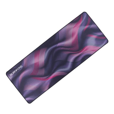Коврик для мыши Borofone BG12, черный, ткань, резина, 800 мм, 300 мм