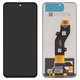 Дисплей для ZTE Blade V70, Blade V70 Design, Nubia V70, Nubia V70 Design, черный, без рамки, High Copy, TDDI670QBAPX-6720