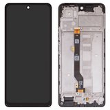 Дисплей для Infinix Hot 40 (X6836), черный, с рамкой, High Copy, TXD1680EBQPX-26