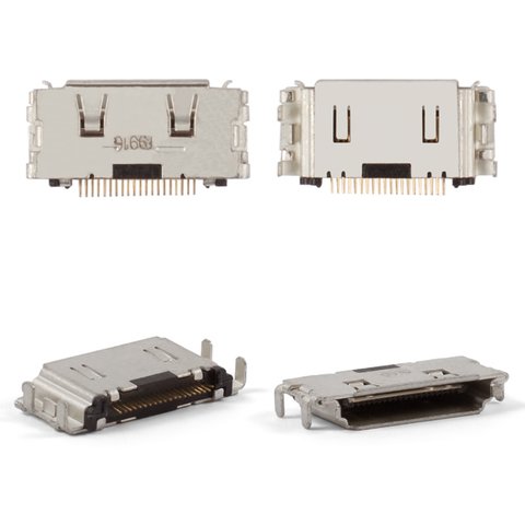 Conector de carga puede usarse con Samsung C3010, C3011, G400, I550, I560, I7110, I740, S3600, S5200