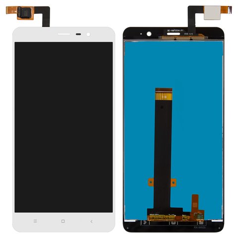 LCD compatible with Xiaomi Redmi Note 3, Redmi Note 3 Pro, white, without frame, 147*73 mm 
