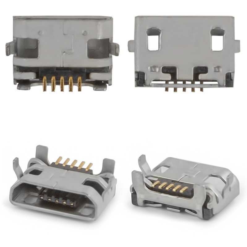 Conector de carga puede usarse con Sony E2104 Xperia E4, E2105 Xperia E4,  E2115 Xperia E4, E2124 Xperia E4, 5 pin, tipo 5, micro USB tipo-B - All  Spares