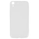 Case compatible with Huawei Honor 4A, (colourless, transparent, silicone)
