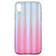 Case Baseus compatible with iPhone XR, (pink, with iridescent color, matt, plastic) #WIAPIPH61-JG04