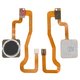 Cable flex puede usarse con Xiaomi Redmi Note 5A Prime, para escaner de huellas dactilares, negro, gris
