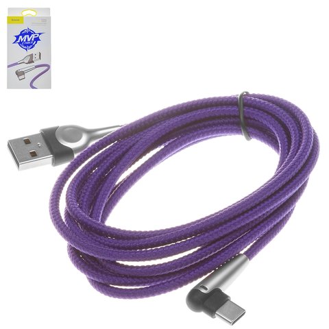 Cable de carga Baseus MVP Mobile Game, USB tipo A, USB tipo C, 200 cm, 2 A, azul, #CATMVP E03