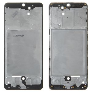 Marco de pantalla puede usarse con Samsung A315 Galaxy A31, A315F DS Galaxy A31, negra