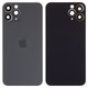 Housing Back Cover compatible with iPhone 11 Pro, (gray, with camera lens, small hole, matte space gray)