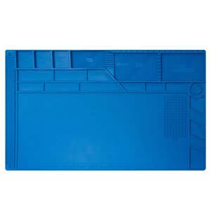 Insulation Mat Mechanic V73, silicone, antistatic, 350 mm, 550 mm, with cells 