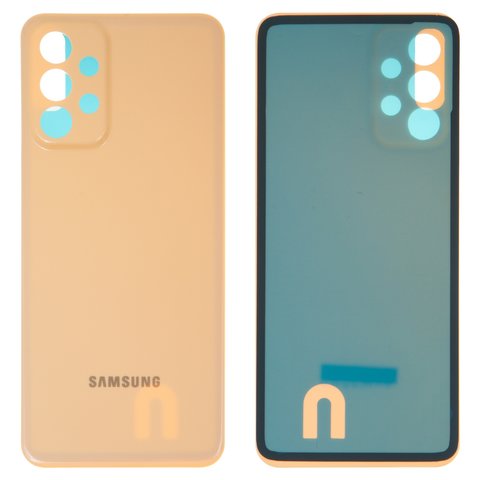 Housing Back Cover compatible with Samsung A235 Galaxy A23, peach 