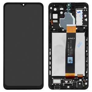 Pantalla LCD puede usarse con Samsung A326 Galaxy A32 5G, negro, con marco, Original PRC , SM A326B
