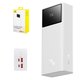 Power Bank Baseus Star-Lord Digital, (30000 mAh, 30 W, white, Power Delivery (PD)) #P10022905213-00