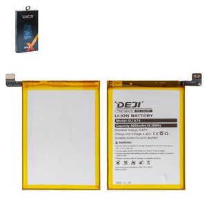 Battery Deji BLP851 compatible with Oppo A74, A95 4G, F19, Li ion, 3.87 V, 5000 mAh 