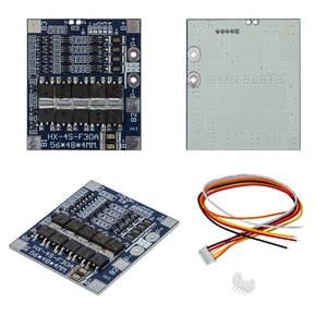 BMS Controller 4S, 30 A, 14.8 V, for LiFePo4 batteries  #HX 4S F30A
