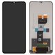 LCD compatible with Samsung A057 Galaxy A05s, (black, without frame, (Box))