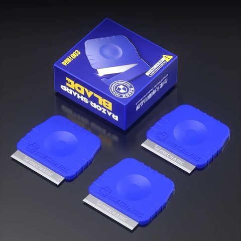 Glue Scraper Mechanic 003, with blade, 3 pcs 