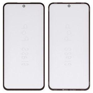 Стекло корпуса G+OCA PRO для Samsung M225 Galaxy M22, с OCA пленкой, черное