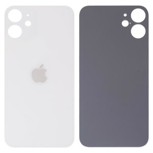 Panel trasero de carcasa puede usarse con iPhone 12 mini, blanco, no es necesario desmontar la cámara, Original PRC , big hole