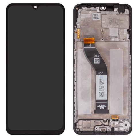 Pantalla LCD puede usarse con Xiaomi Redmi 14R, negro, con marco, Original PRC 
