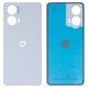 Housing Back Cover compatible with Motorola Edge 50 Fusion, (dark blue, marshmallow blue)
