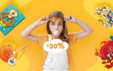 Смелые скидки в Toys4brain!
