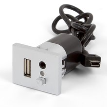 Modulo para conectar los dispositivos USB en los coches Ford 6000CD MP3+USB plateado - Descripción breve