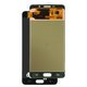 LCD compatible with Samsung A710 Galaxy A7 (2016), (black, without frame, Original (PRC), original glass)