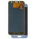 LCD compatible with Samsung J530 Galaxy J5 (2017), (blue, with light adjustable, without frame, Copy, (TFT))