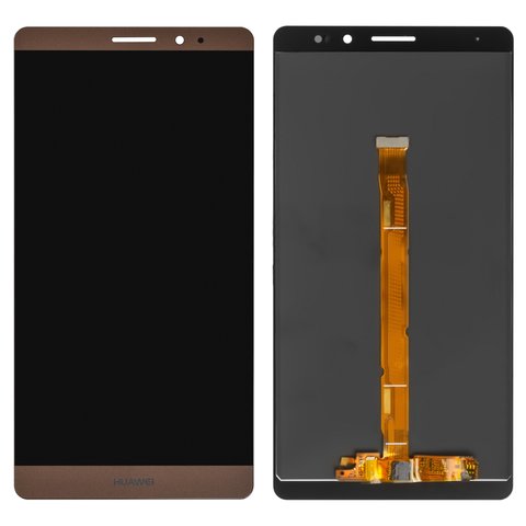 LCD compatible with Huawei Mate 8, brown, without frame, Original PRC , NXT L29A NXT L09 