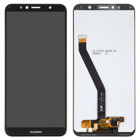 LCD compatible with Huawei Honor 7A Pro 5,7", Honor 7C 5,7", Y6 2018 , Y6 Prime 2018 , black, without frame, High Copy, AUM L29 ATU L21 ATU L22 