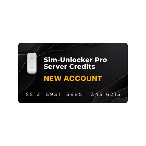 Серверные кредиты Sim Unlocker Pro новый аккаунт 