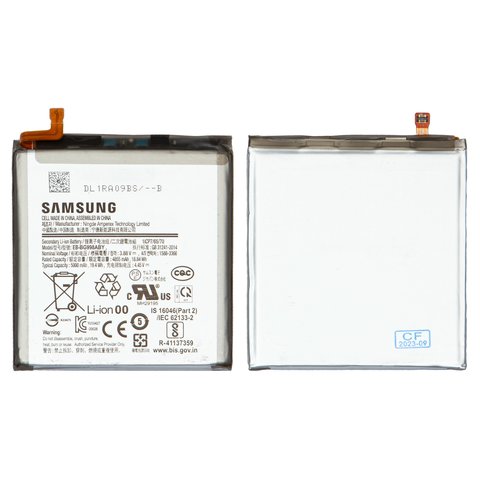 Battery EB BG998ABY compatible with Samsung G998 Galaxy S21 Ultra 5G, Li ion, 3.88 V, 5000 mAh, Original PRC