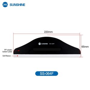 Spudger Sunshine SS 064F, for film gluing, 220 mm, plastic, black 