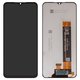 LCD compatible with Samsung A235 Galaxy A23, (black, without frame, (Box))