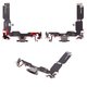 Flat Cable compatible with iPhone 15 Plus, (charge connector, black, with microphone, HC)