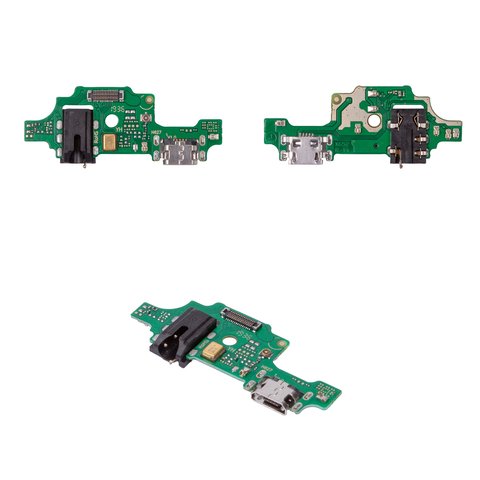 Flat Cable compatible with Tecno Spark 5 KE5, KD7S , headphone connector, charge connector, with microphone, Copy, charging board