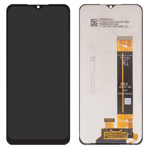 LCD compatible with Samsung A135 Galaxy A13, A137 Galaxy A13, A236B Galaxy A23 5G, M135 Galaxy M13, M236B Galaxy M23, M336B Galaxy M33, black, without frame, Original PRC , SM A236B V00 